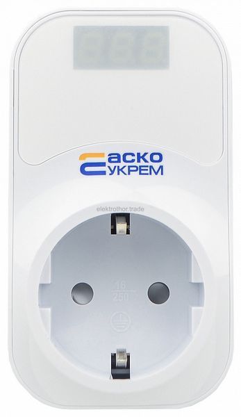Реле контролю напруги розеткове URate S-16 AC 230V 16A 668197 фото