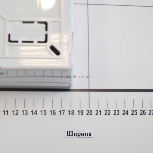 Бокс пластиковий VIOLUX на 6 модулів зовнішній 562046 фото