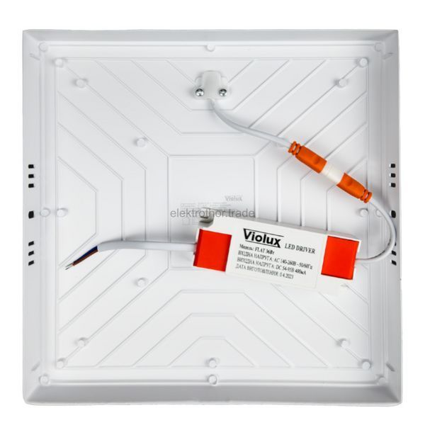 Світильник LED Violux ДББ FLAT 36W 5000K IP20 квадрат 835007 фото