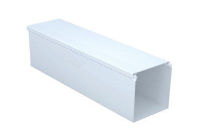 Кабельний канал Sokol 40х40 мм Standard білий,метр 613462 фото