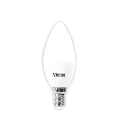 Лампа світлодіодна BASIS C37 7W E14 4000K Violux 301484 фото